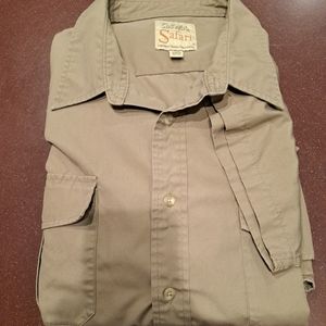 Cabela's Shirt Men's XL Safari Series short sleeve